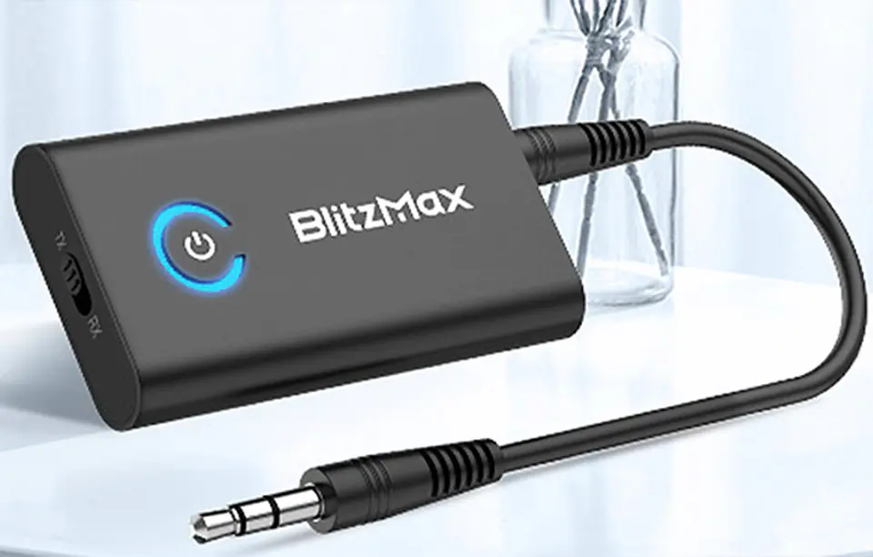 Transmiter / Odbiornik Bluetooth 5.2 BlitzMax BT05, aptX