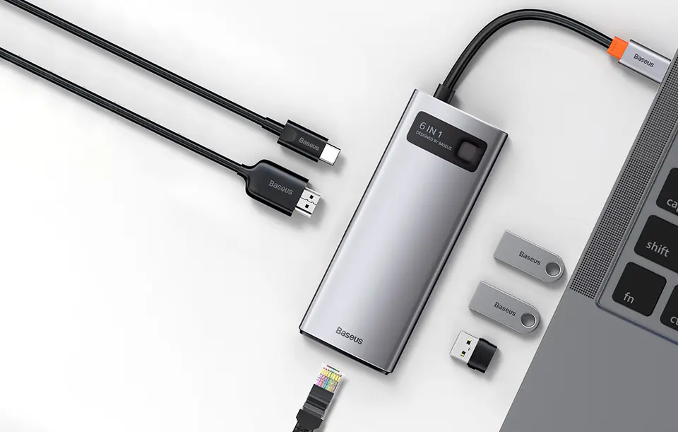 Baseus 6 in 1 USB-C Hub