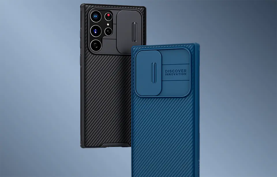 Nillkin/Nillkin-CamShield-Case-Samsung-Galaxy-S22-Ultra-Blue/2