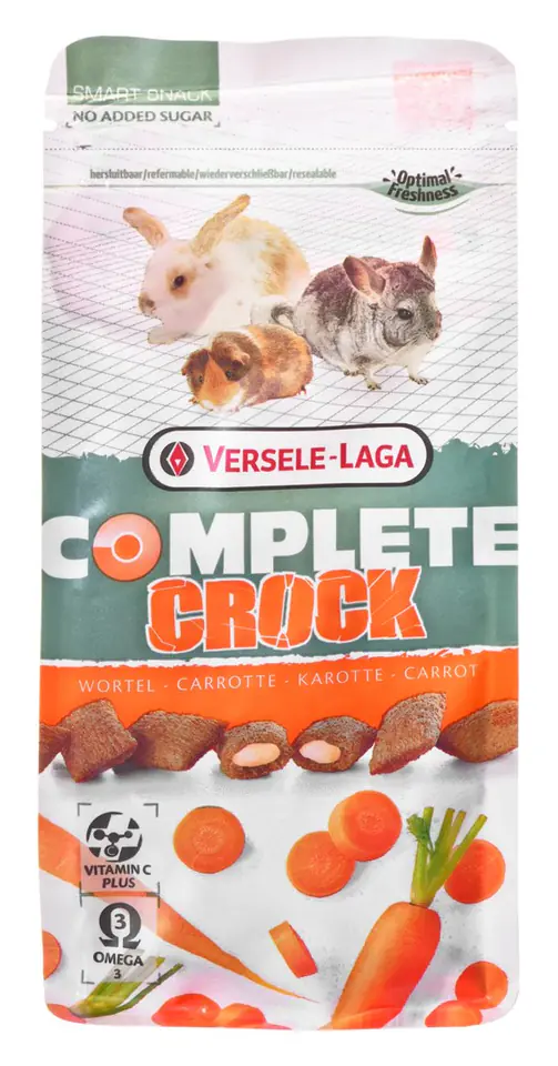 VERSELE LAGA Complete Crock Carrot Snack for Rodents - 50g