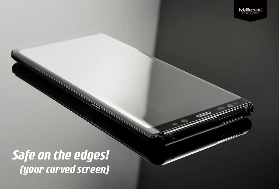 MS Diamond Glass Edge 3D Oppo Reno 10/ 10 Pro czarny/black Tempered Glass