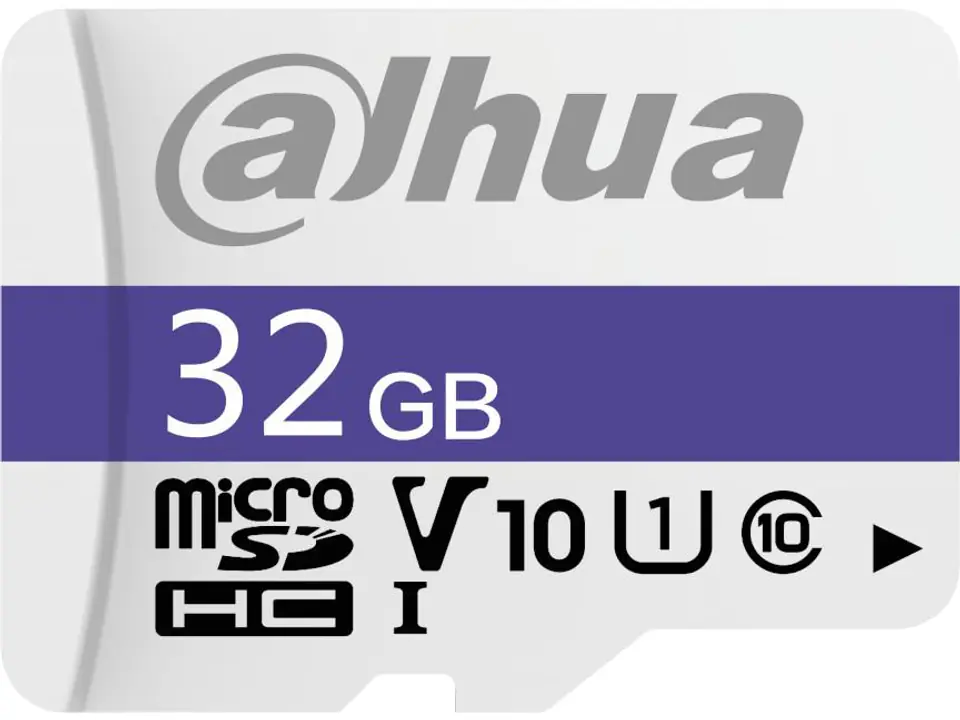 Carte micro SD 32Go DAHUA 100MB/s lecture / 48MB/s écriture