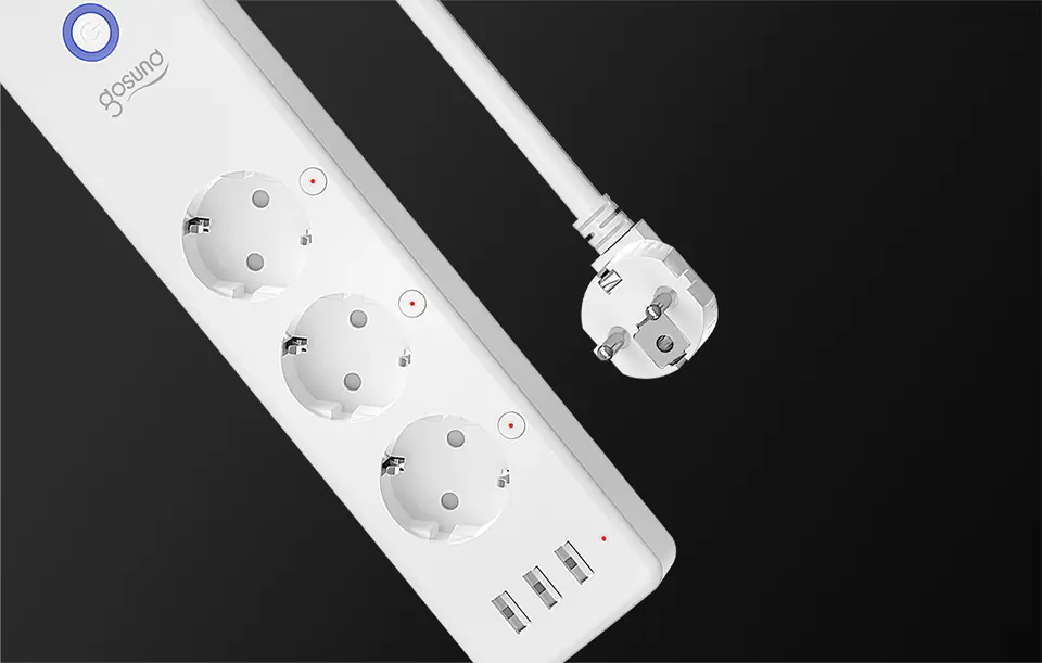 Multiprise Connectée TUYA à suivi de consommation électrique (GOSUND Smart  Power Strip P1) 