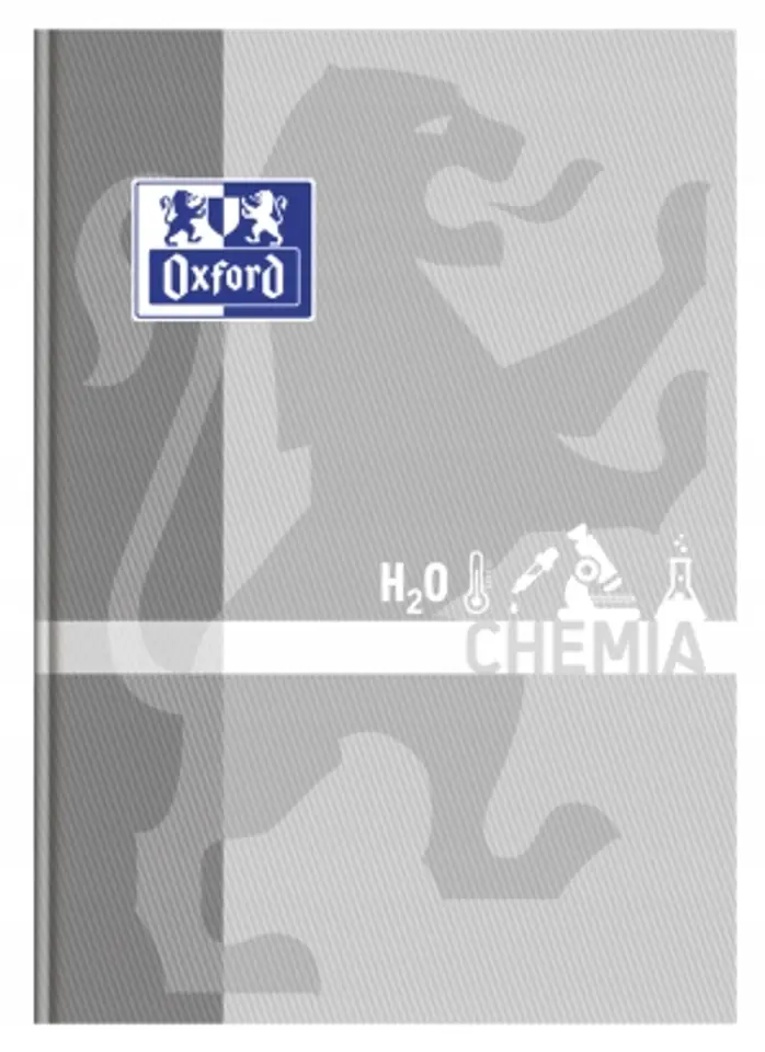 Zeszyt szkolny A5 przedmiotowy 80 kartek w kratkę CHEMIA 400128285 OXFORD