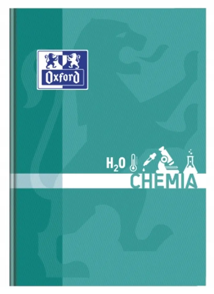 Zeszyt szkolny A5 przedmiotowy 80 kartek w kratkę CHEMIA 400128285 OXFORD