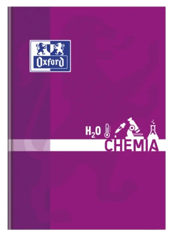 Zeszyt szkolny A5 przedmiotowy 80 kartek w kratkę CHEMIA 400128285 OXFORD