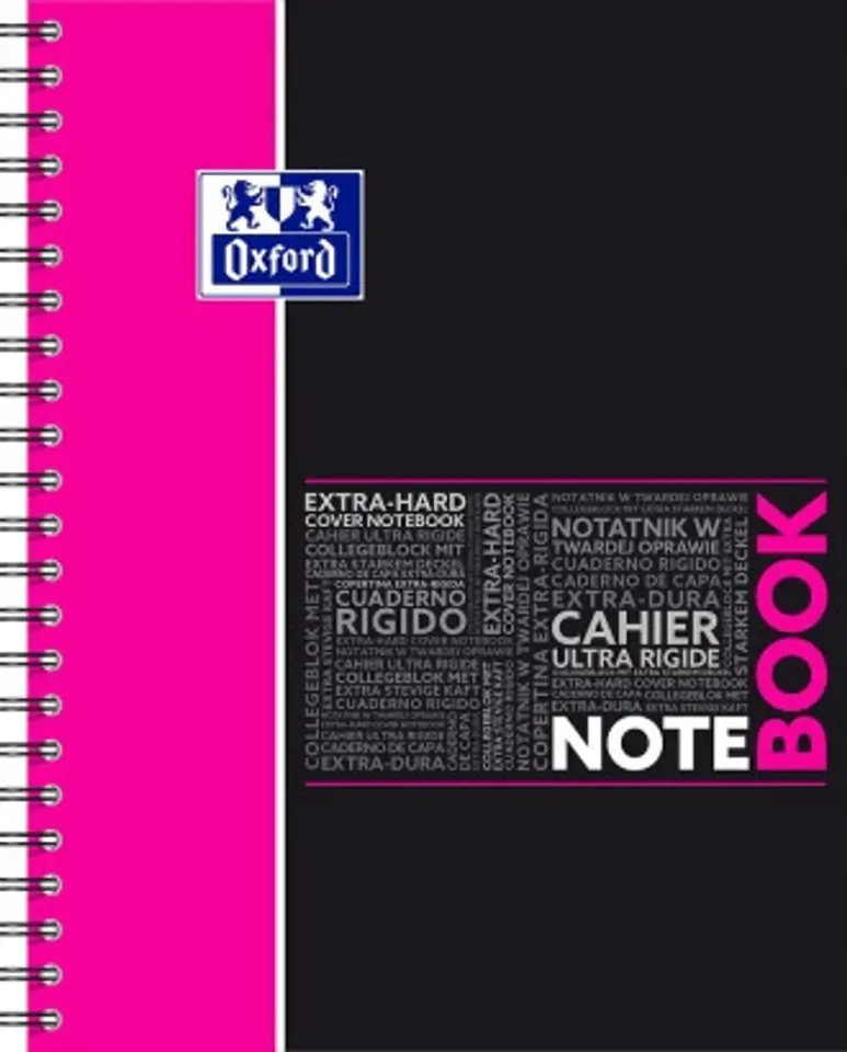 Kołozeszyt A4 80k kratka NOTEBOOK mix kolor 400037406 OXFORD