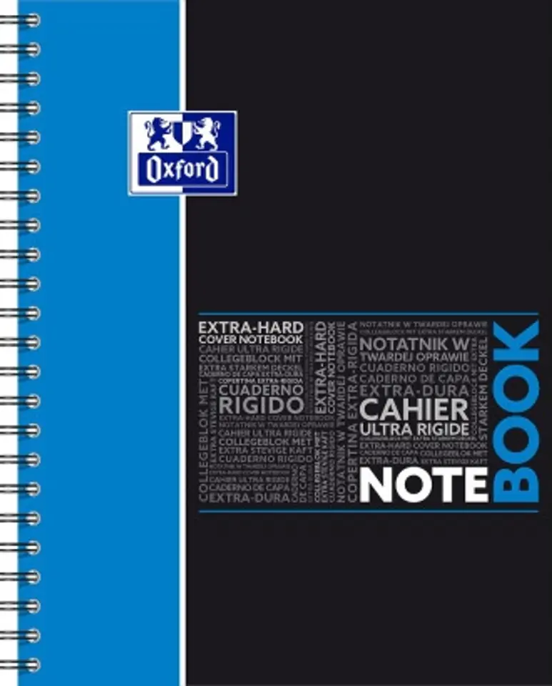 Kołozeszyt A4 80k kratka NOTEBOOK mix kolor 400037406 OXFORD