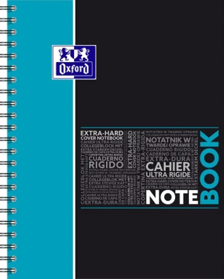 Kołozeszyt A4 80k kratka NOTEBOOK mix kolor 400037406 OXFORD