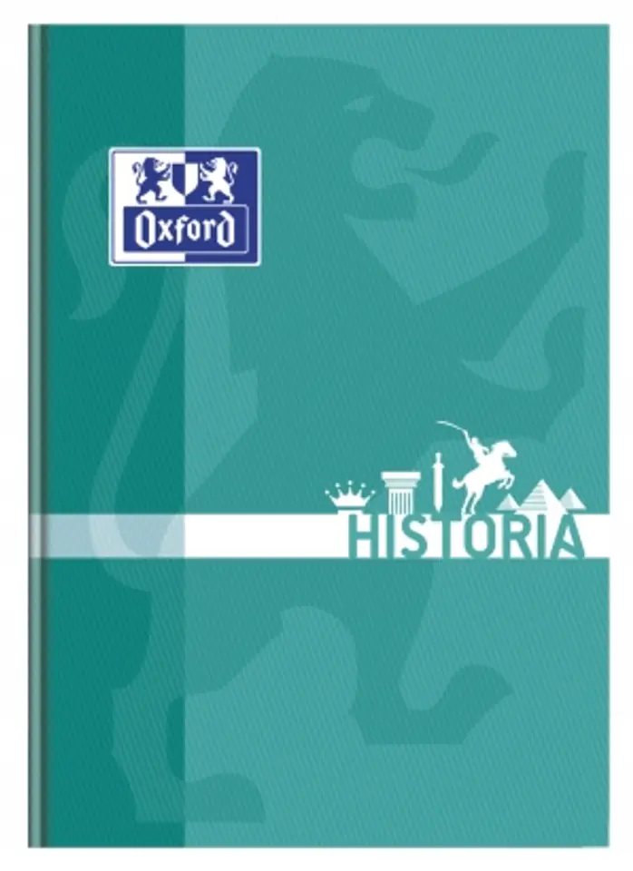 Zeszyt szkolny A5 przedmiotowy 80 kartek w kratkę HISTORIA 400128283 OXFORD