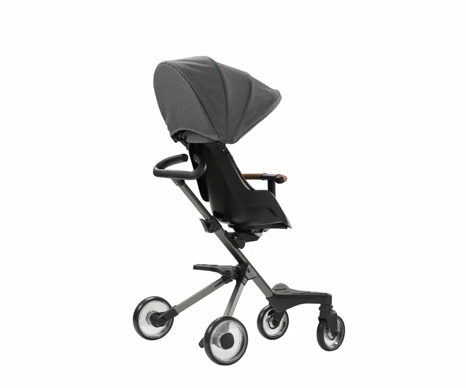 Qplay Easy Stroller Grey Stroller Grey