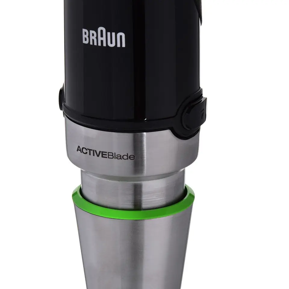 Braun MultiQuick 9 MQ 9187XLI 0.6 L Immersion blender 1200 W Black,  Stainless steel