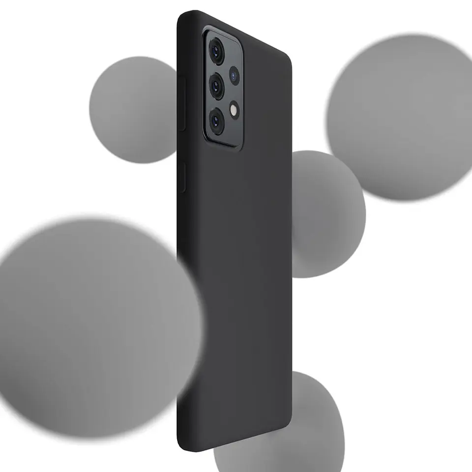 3MK Silicone Case iPhone 16 Pro 6.3"czarny/black