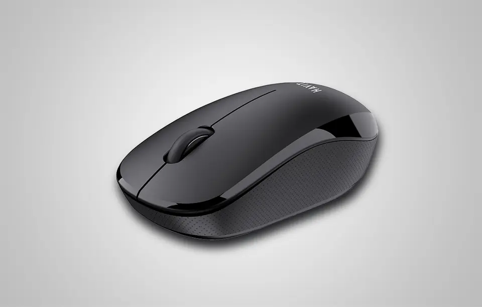 Havit MS66GT 2.4Ghz Wireless Mouse, 1200DPI, Black