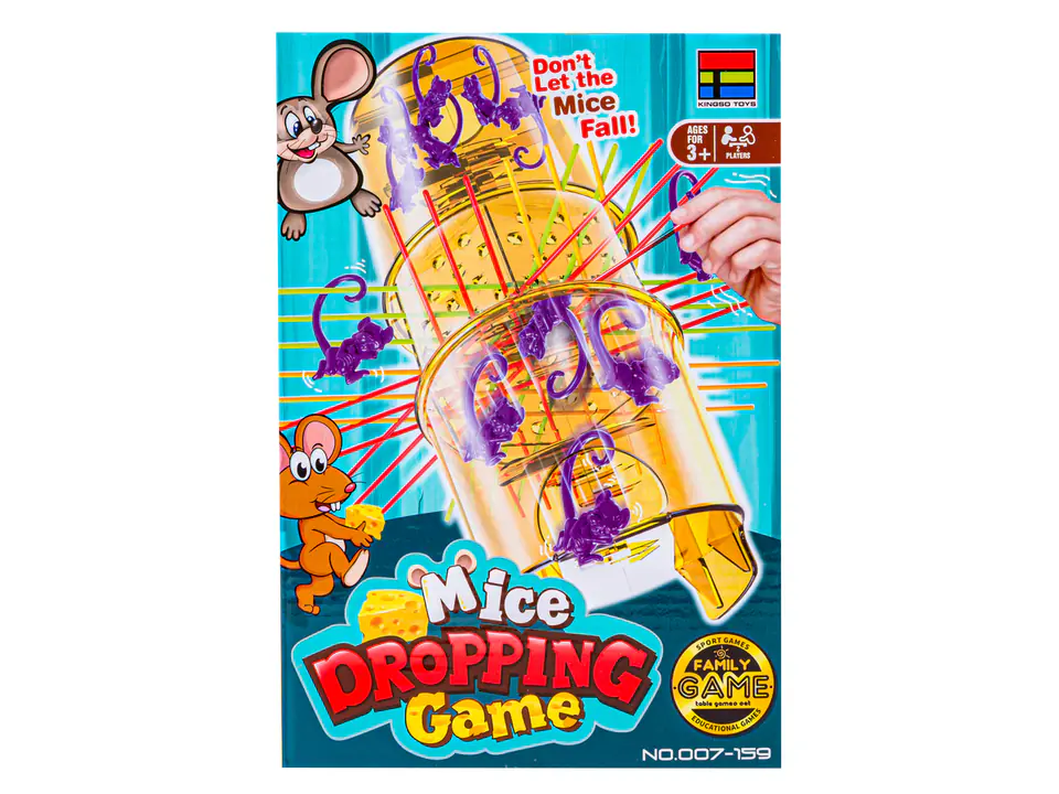 Gra Zręcznościowa Typu Bierki SPADAJĄCE MYSZKI Jak Małpki Mice Dropping Game