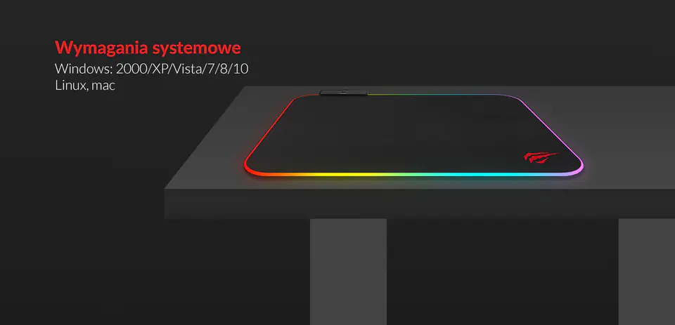 Podkładka gamingowa Havit MP901 RGB