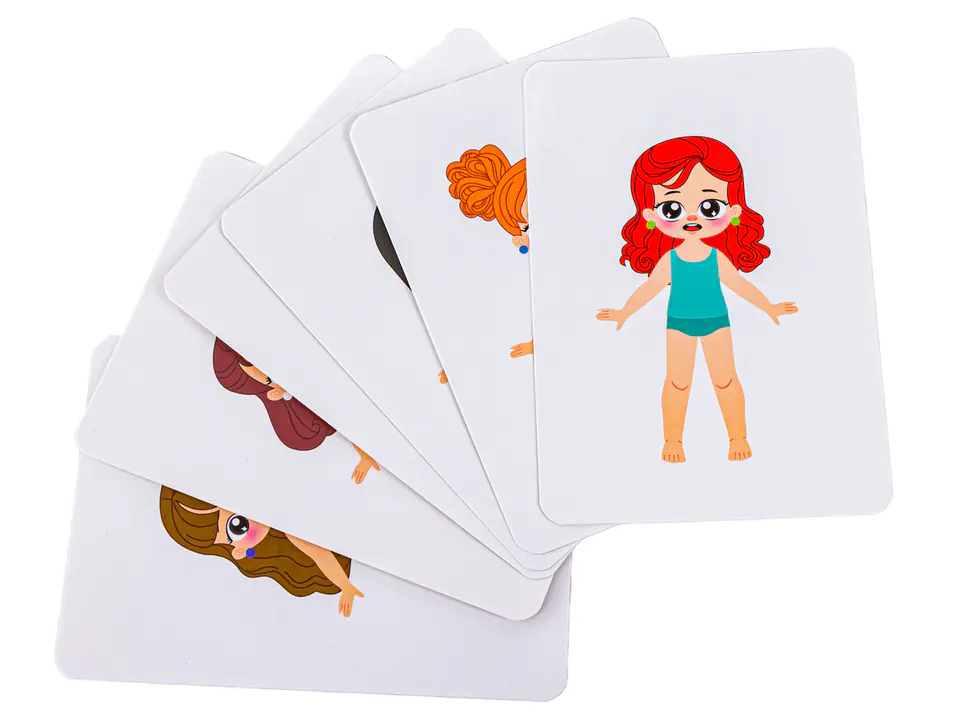 Koraliki Wodne KSIĘŻNICZKI Ubieranki, Karty, Akcesoria, 1400 Koralików