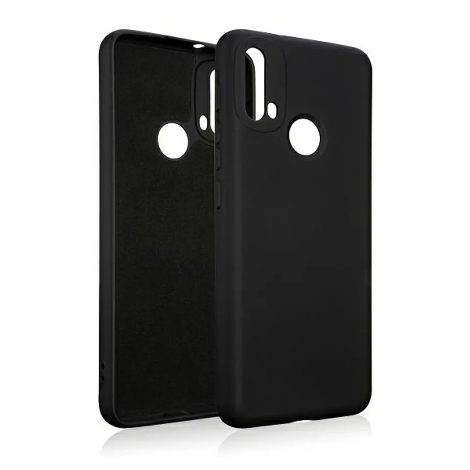 Beline Etui Silicone Motorola Moto E40czarny/black