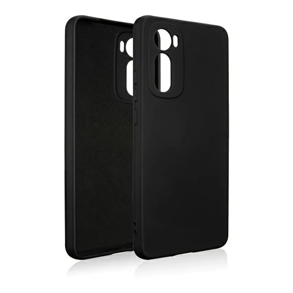 Beline Etui Silicone Motorola Moto Edge30 czarne /black