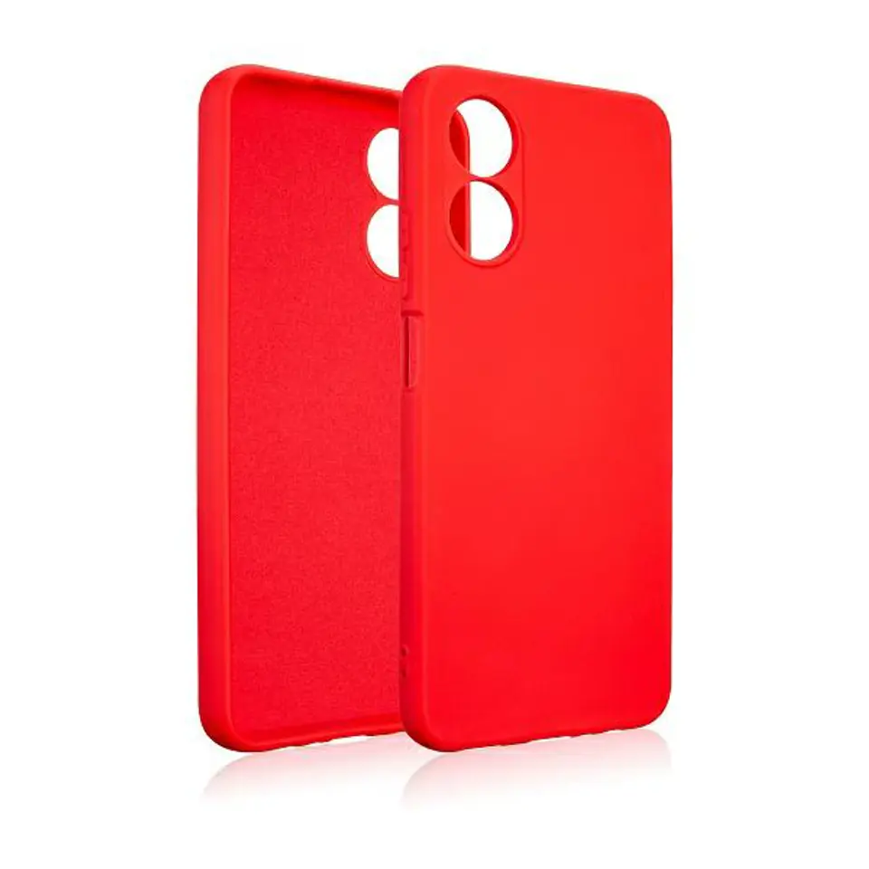 Beline Etui Silicone Oppo A17czerwony/red