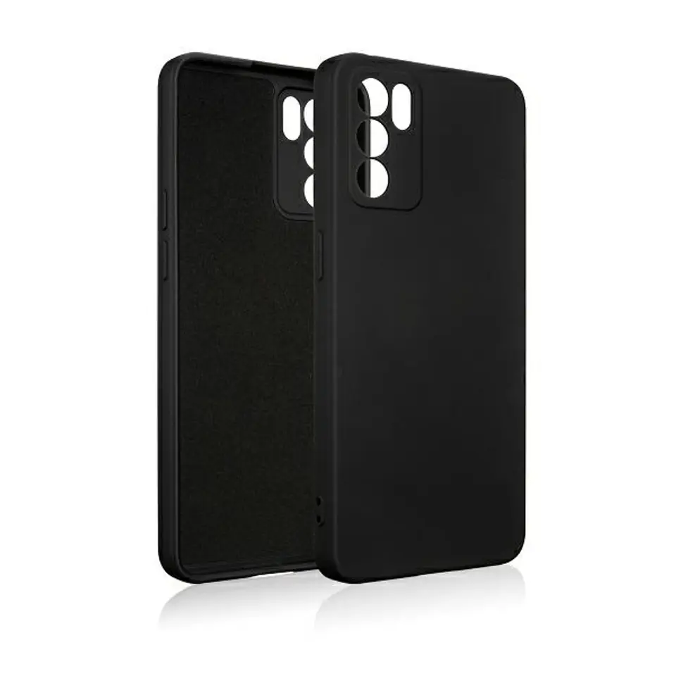 Beline Etui Silicone Oppo Reno 12 Pro 5Gczarny/black