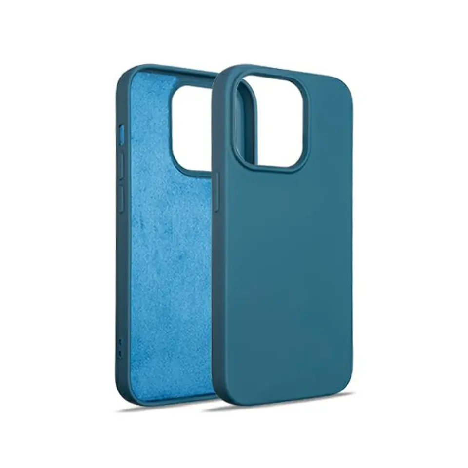Beline Etui Silicone Xiaomi Redmi Note12 5G / Poco X5 5G niebieski /blue