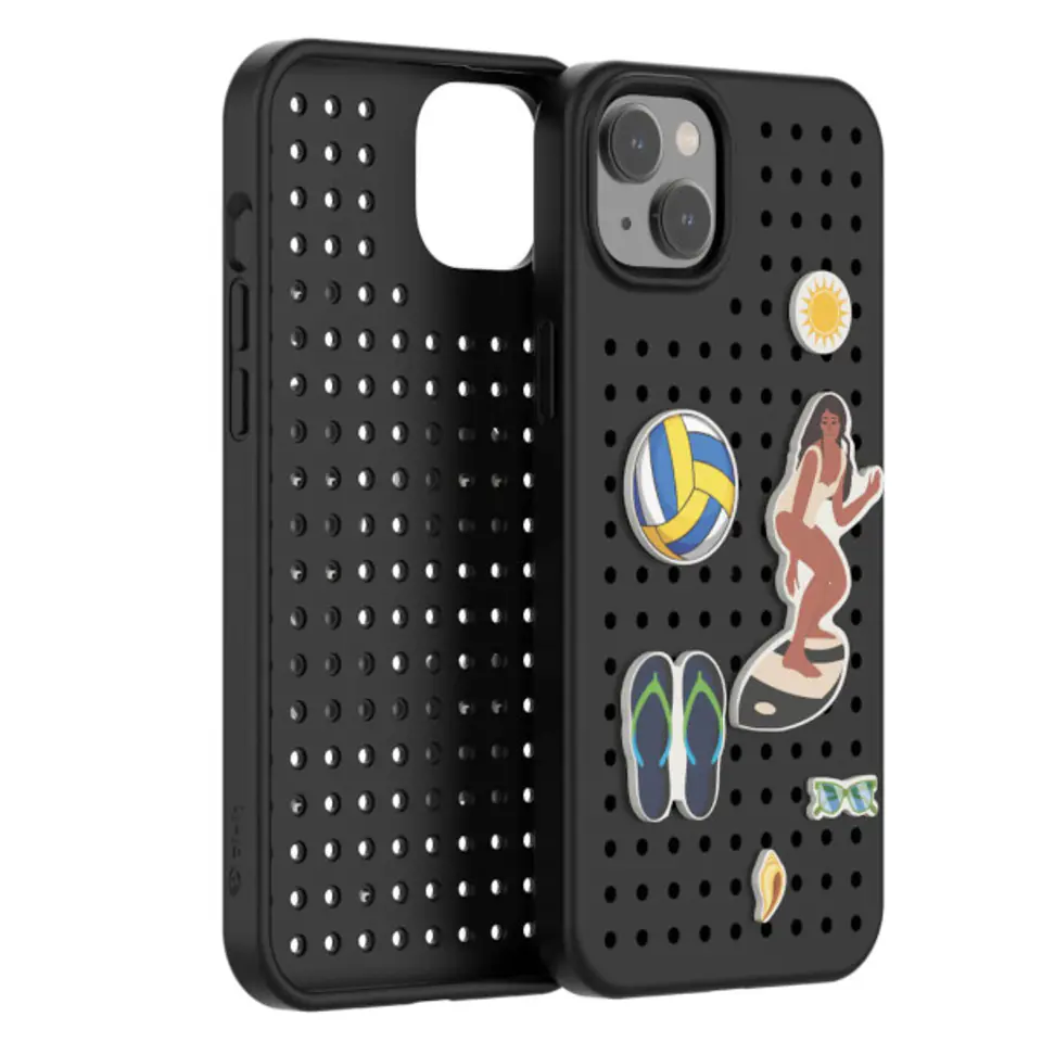 Etui Pinit Dynamic Case iPhone 14 / 15 / 13 6.1" czarny/black