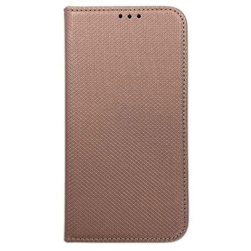 Etui Smart Magnet book Samsung S24 S921 różowo złoty/rose gold