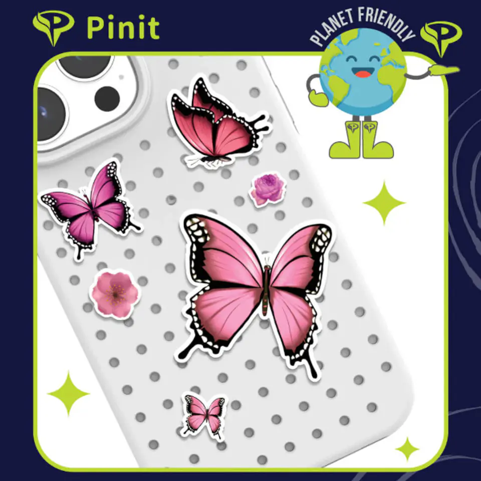 Przypinki Pinit Flower/Butterfly Pindo Pinit Case Wzór 1