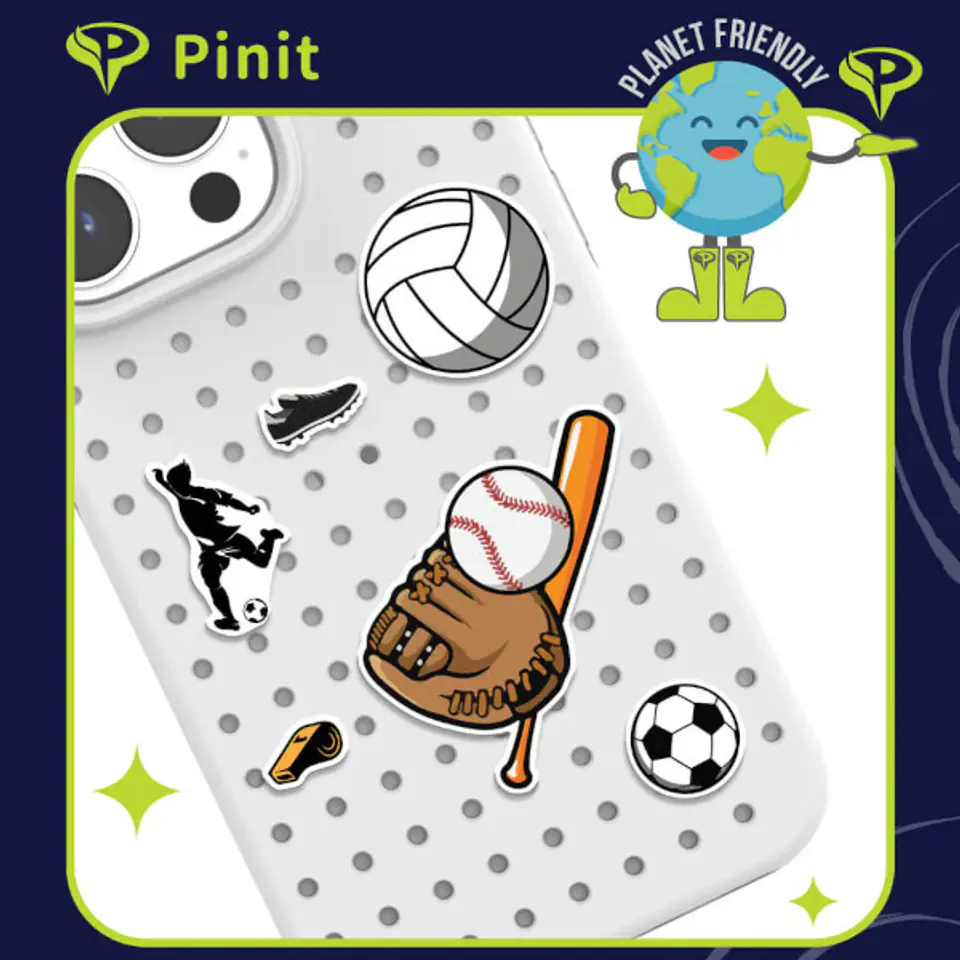 Przypinki Pinit Sports Pin do Pinit CaseWzór 1