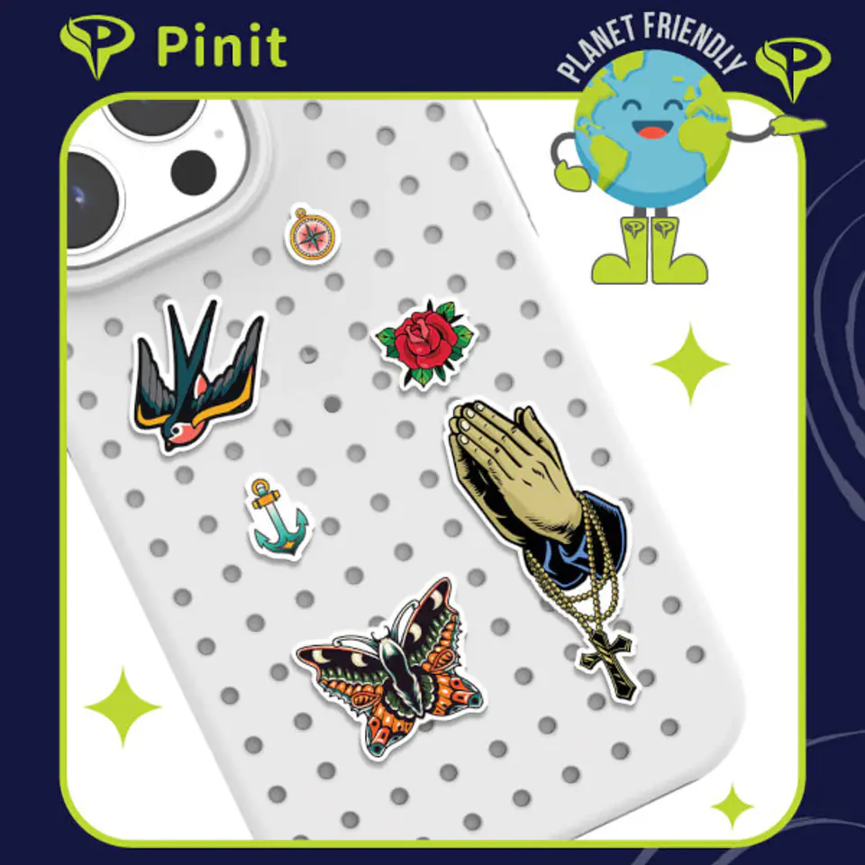 Przypinki Pinit Tattoo Pin do Pinit CaseWzór 2