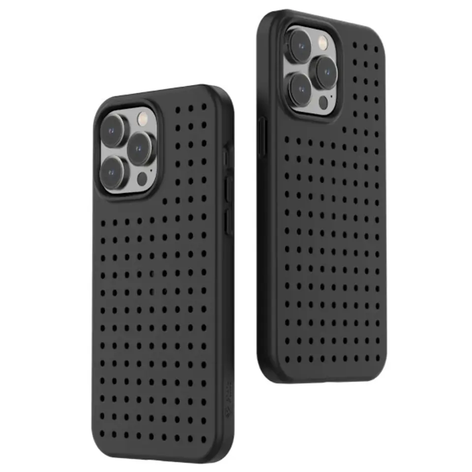 Zestaw Etui Pinit Dynamic + Tattoo PiniPhone 14 Pro Max 6.7" czarny/black wzór 2