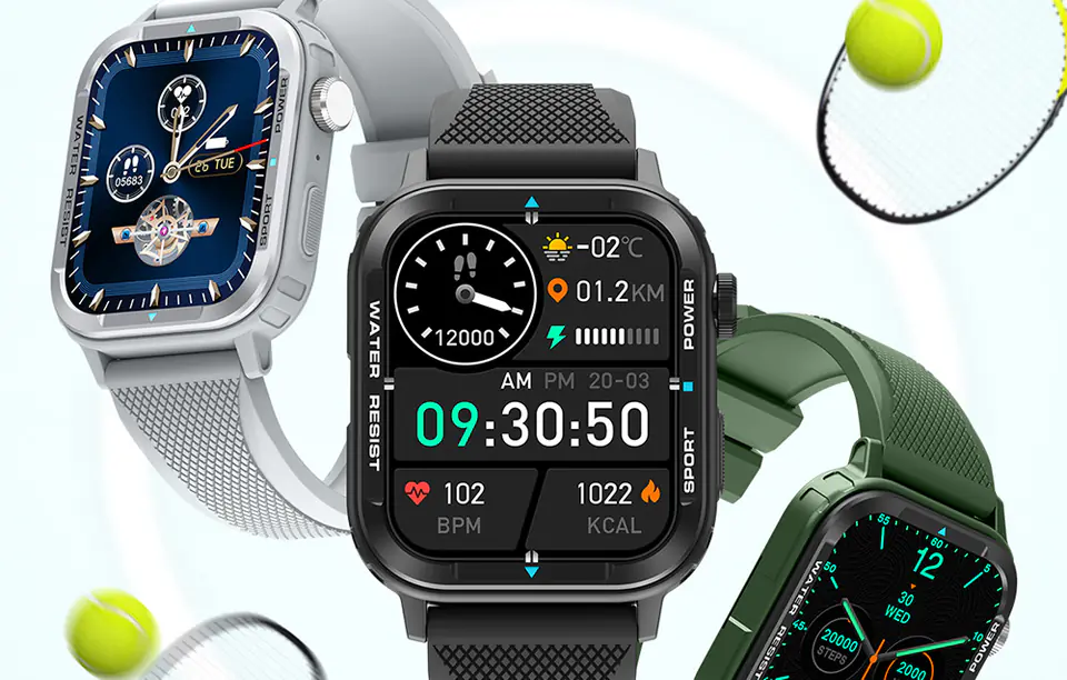 Smartwatch Colmi M41 (srebrny)