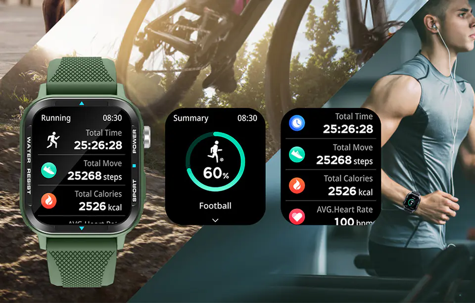 Smartwatch Colmi M41 (srebrny)