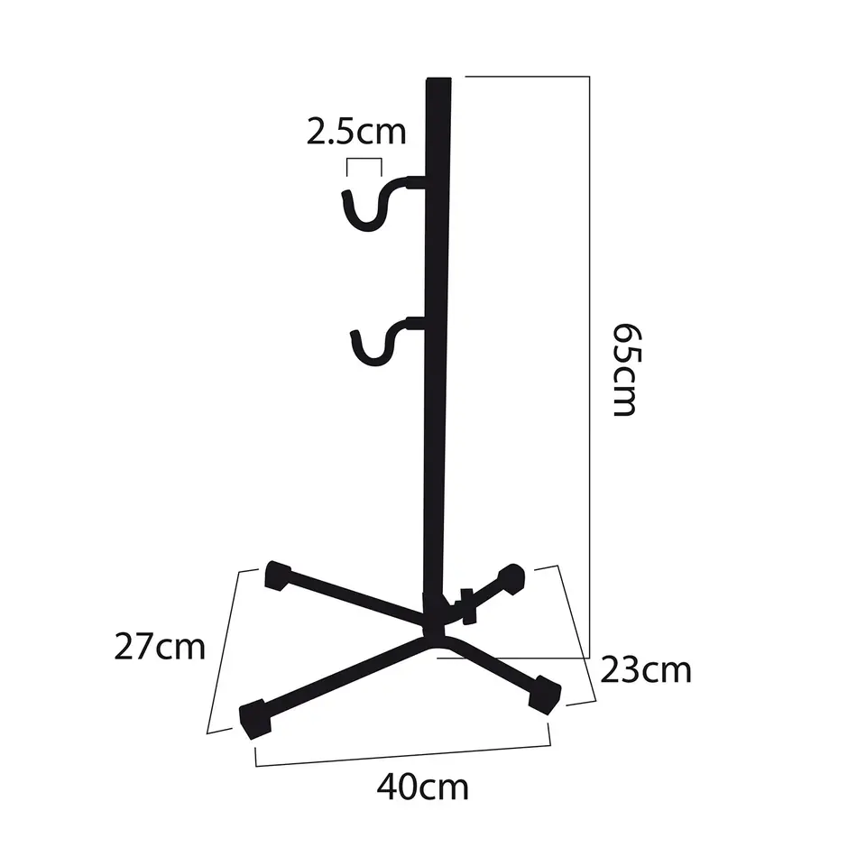 Rowerowy uchwyt serwisowy Maclean, stal, max. do 20kg, MTB do 27,5"