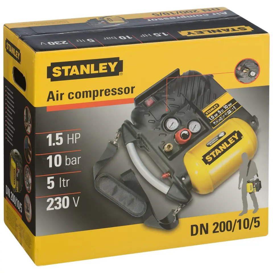 Compresor AIRBOSS DN 200/10/5 Stanley