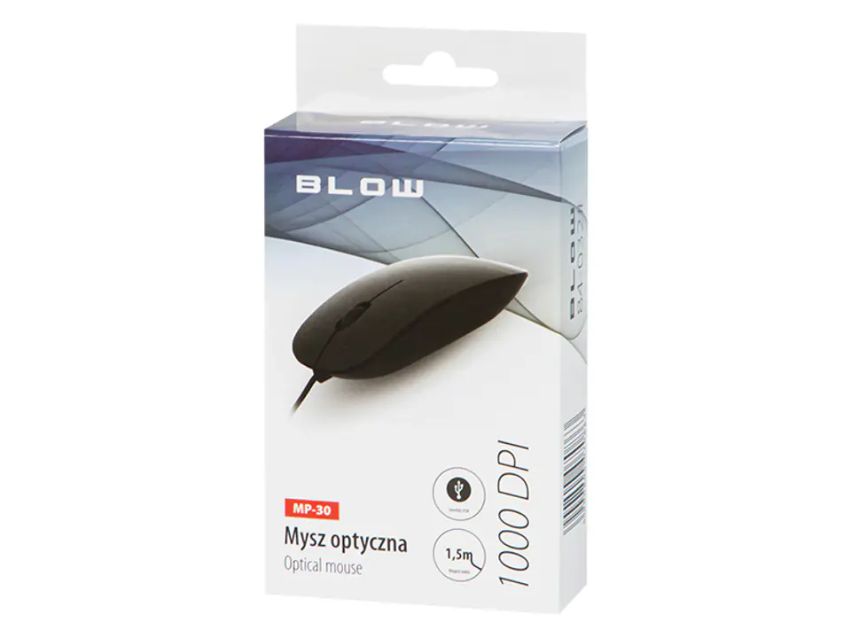 Mysz optyczna Blow MP-30 USB (czarny)