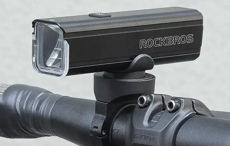 Światło/ Lampa rowerowa Rockbros RHL1000 (czarna)