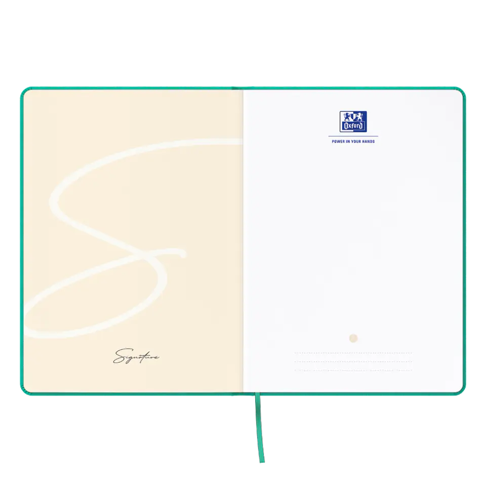 Notatnik Signature A5 80k 90g kratka mix kolorów 400154868 OXFORD