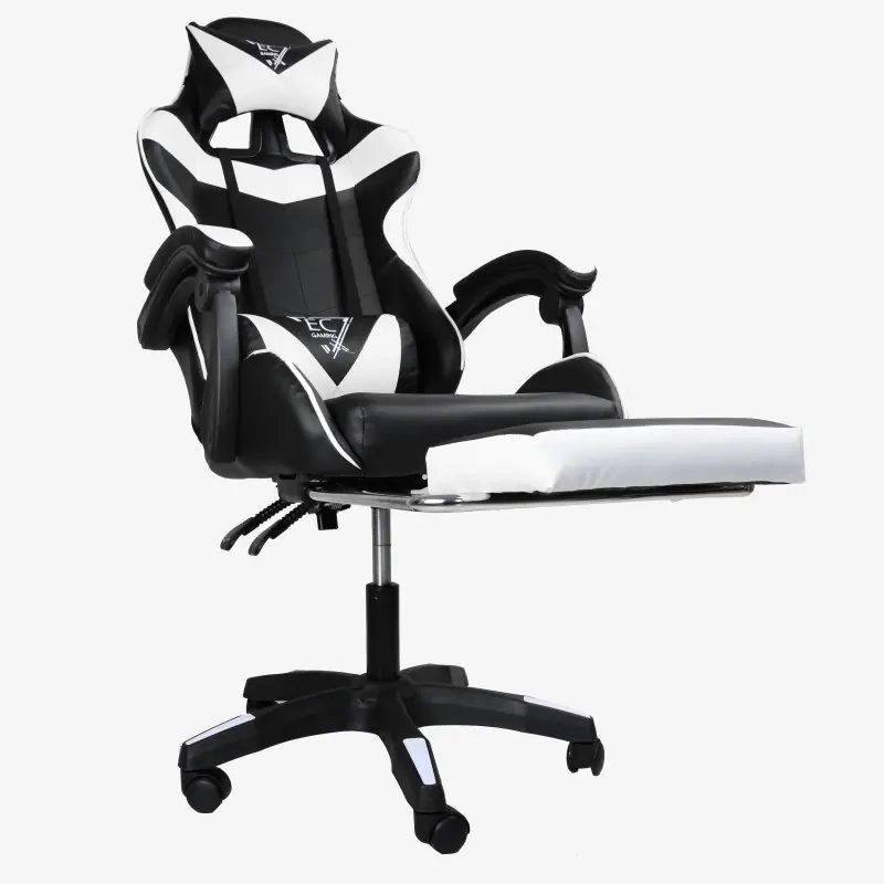 Swivel gaming chair with footrest EC GAMING KO02B Wasserman.eu
