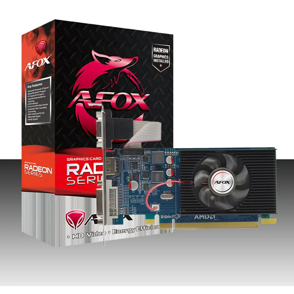 AFOX Radeon R5 230 2GB DDR3 V5 AFR5230 2048D3L5 Wasserman.eu