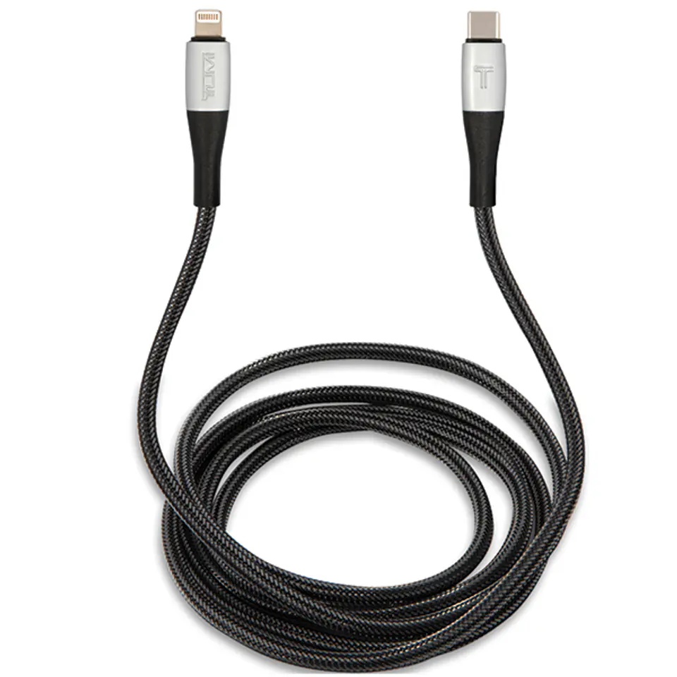 TUMI TUCCSMFI kabel USB-C - Lightning1.5m Fast Charging czarny/black