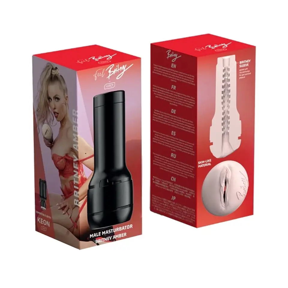 Feel Britney Amber by Kiiroo Stars Collection Strokers | Wasserman.eu