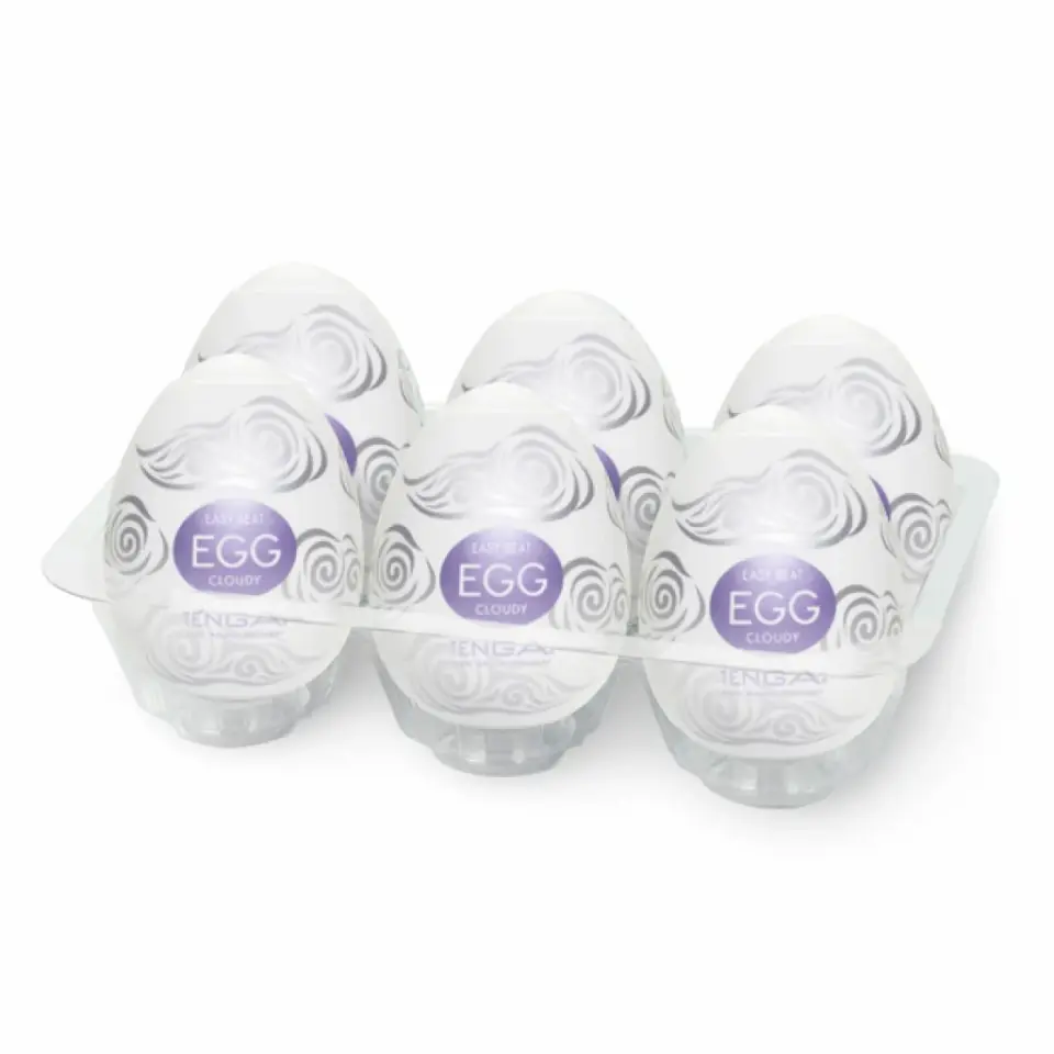 TENGA EGG Hard Boiled Variety Pack 6 Pcs. Ultra Stretchy Stroker