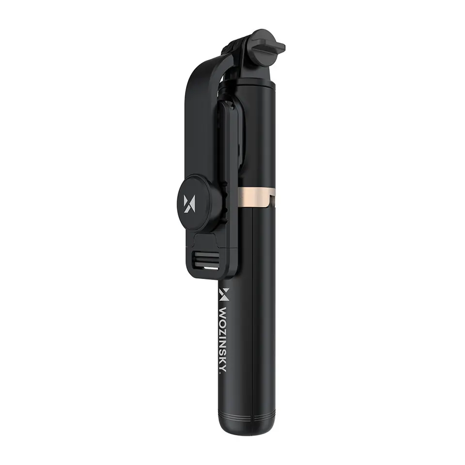 Selfie stick z teleskopowym statywem Wozinsky WSSTK-01-BK