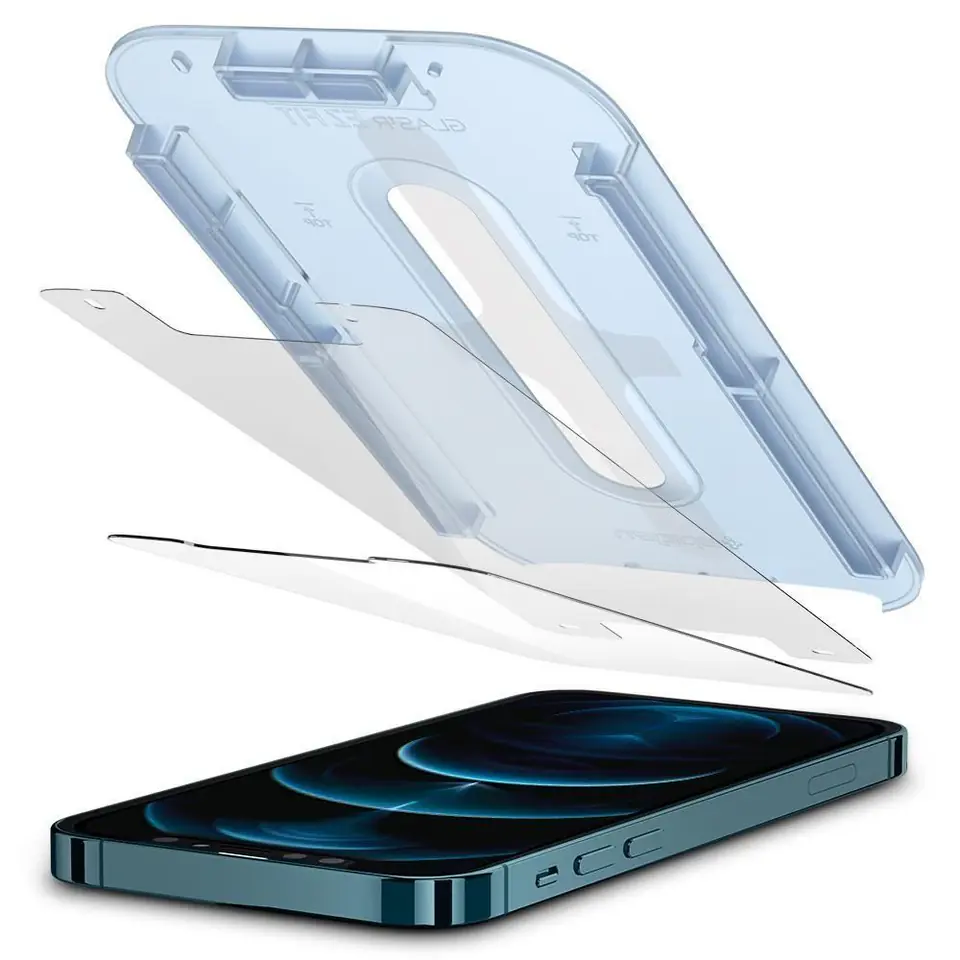 Spigen Ez Fit Tempered Glass Screen Guard For Iphone 12 And Iphone