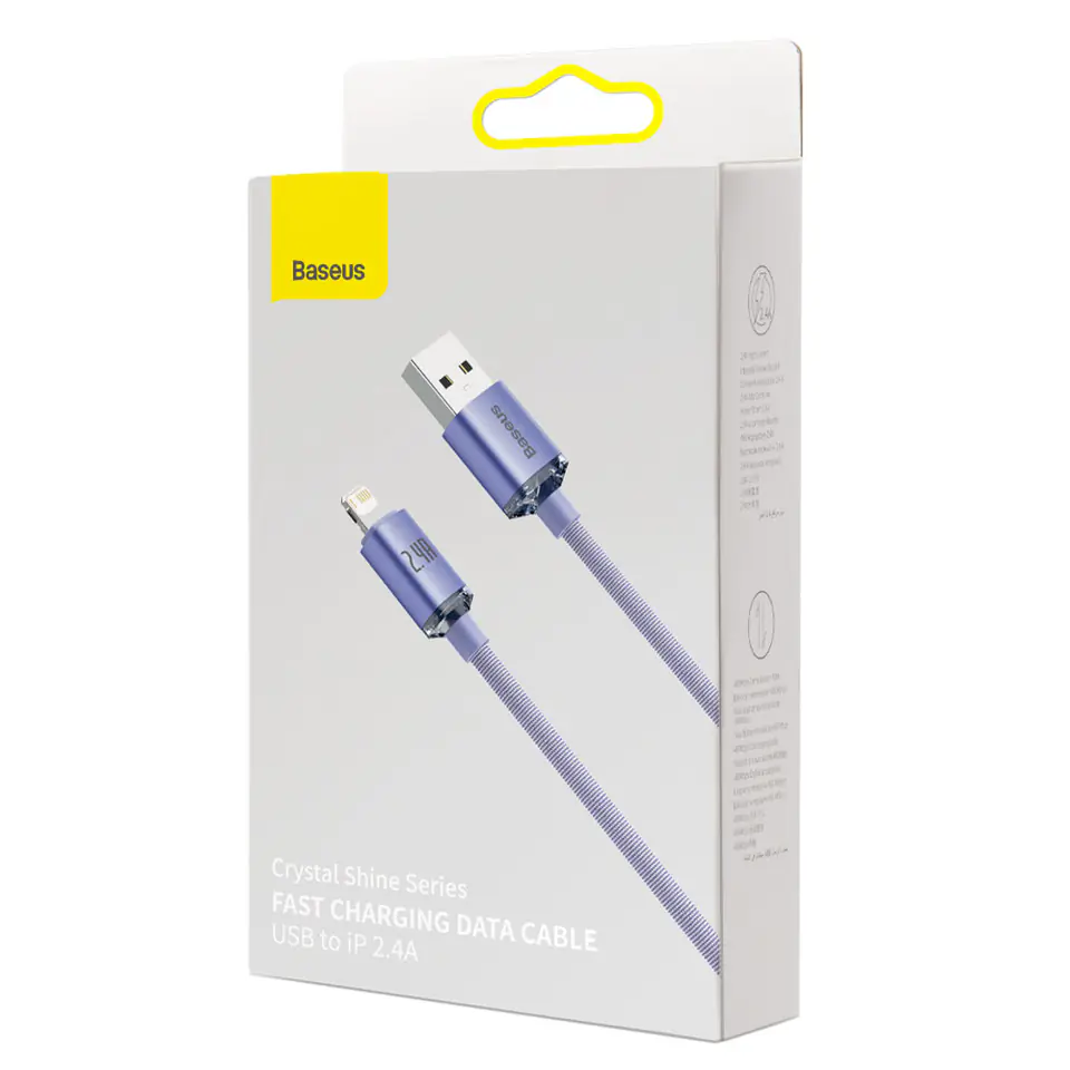 Baseus Câble Charge Rapide USB Vers Ligthning 2.4A