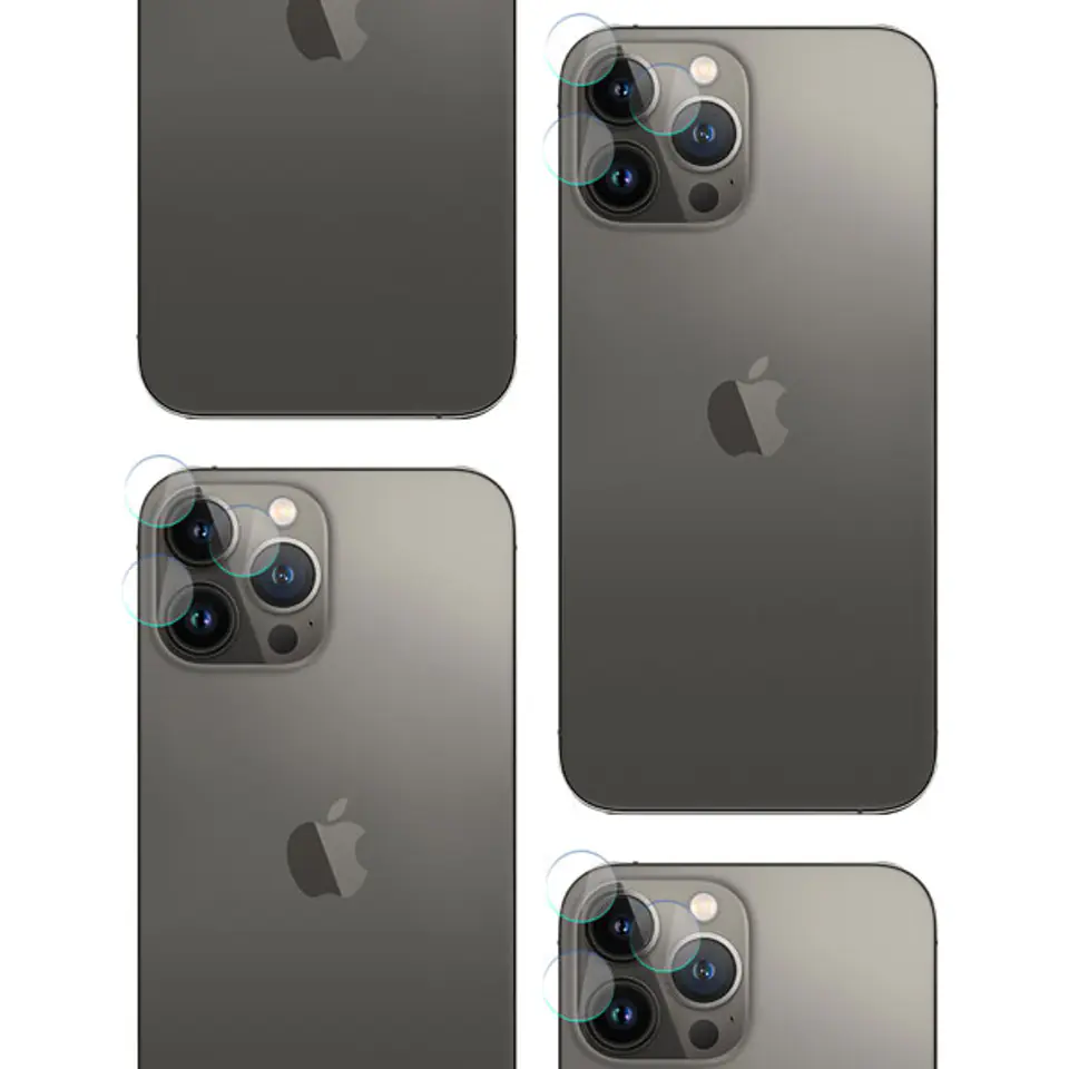 3MK Comfort Set 4in1 iPhone 12 6.1"Zestaw akcesoriów ochronnych 4w1