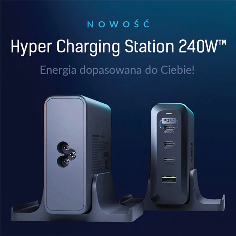 3MK Hyper Charging Station 240W stacja ładująca