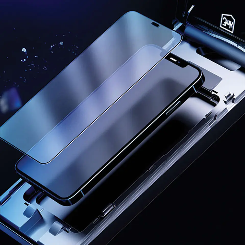 3MK ScreenVibe iPhone 12 Pro Max 6.7"Szkło hartowane z aplikatorem 5szt